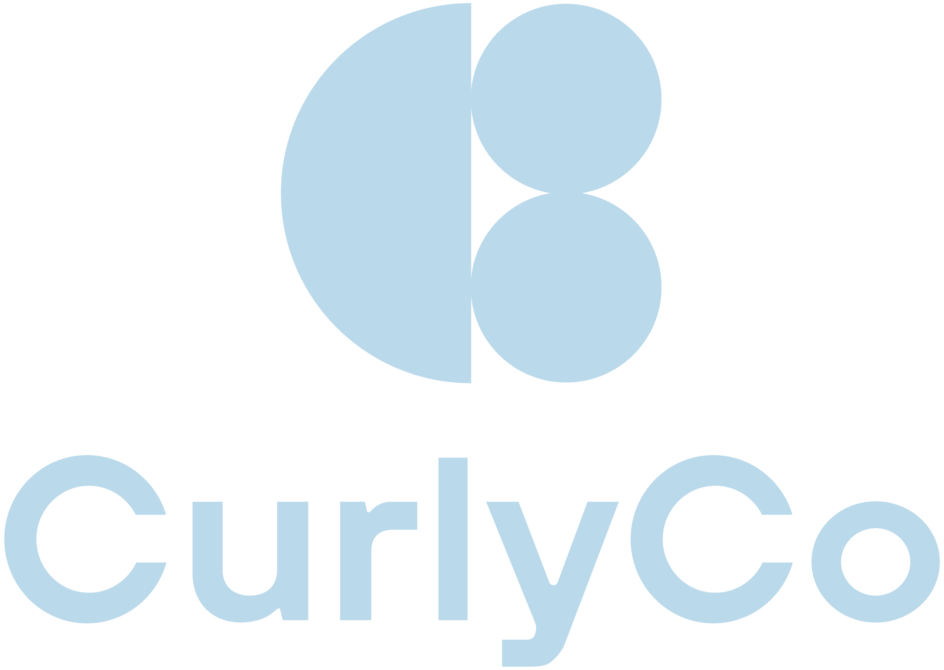 CurlyCo haircare brand logo